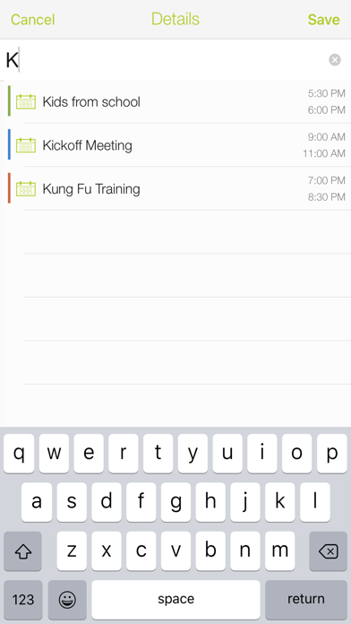 Appoint - smart calendar Screenshot