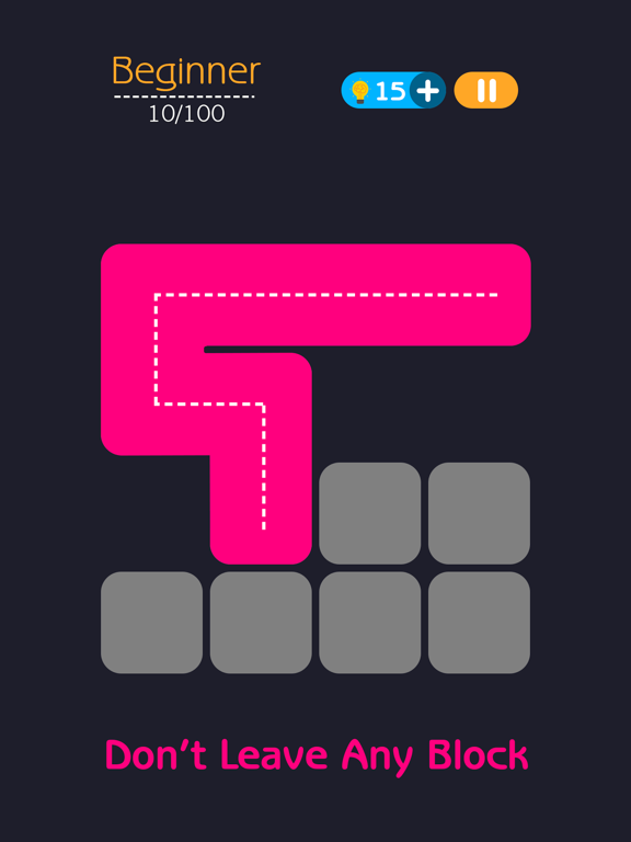 Screenshot #5 pour One Line Block Puzzle