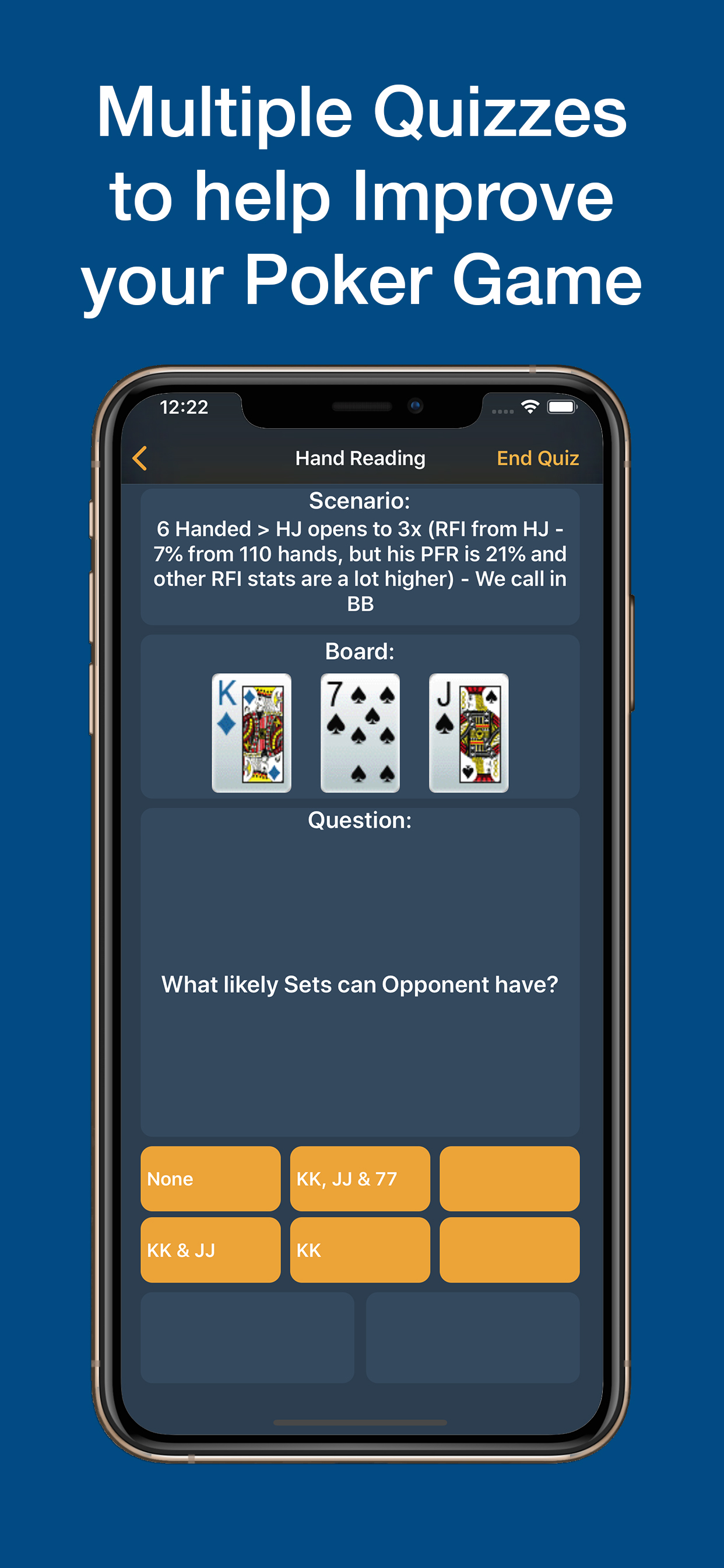 Poker Caddy - Quizzes & Tools screenshot 3