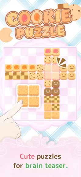 Game screenshot Cookie puzzle. -Cute & enjoy!- mod apk