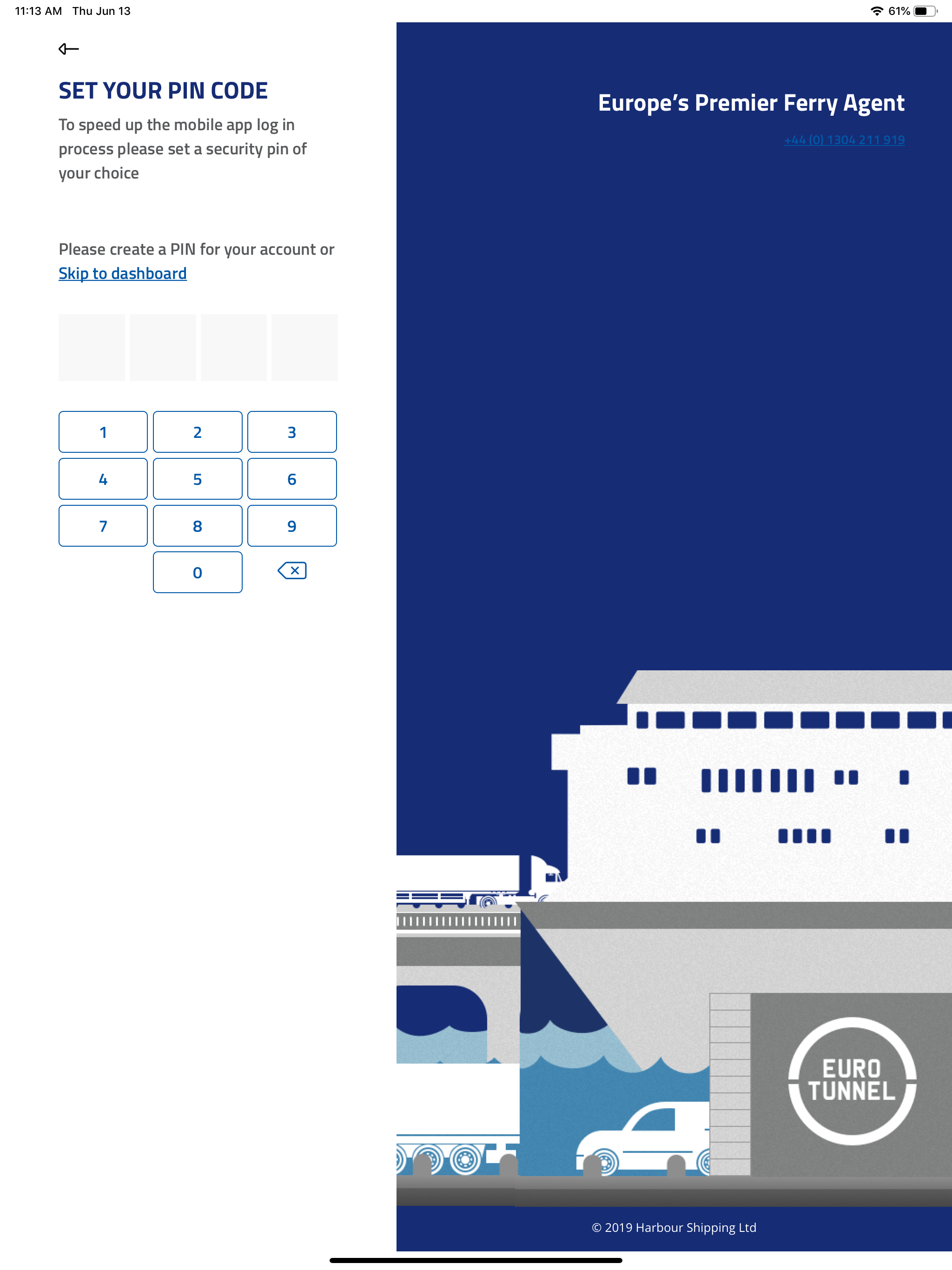 FERRY & TUNNEL FREIGHT BOOKING