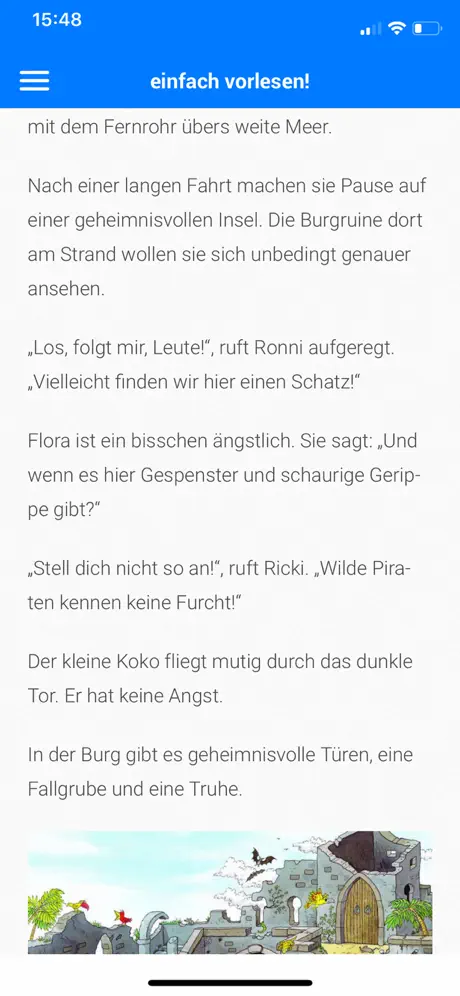 Einfach vorlesen!