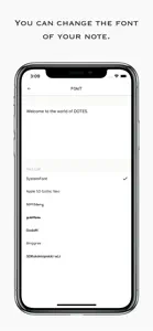 DOTE - Simple notes screenshot #4 for iPhone