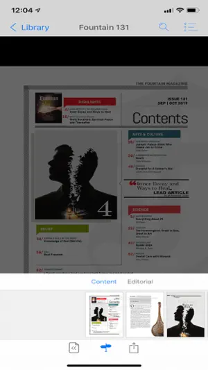 Fountain magazine screenshot 2