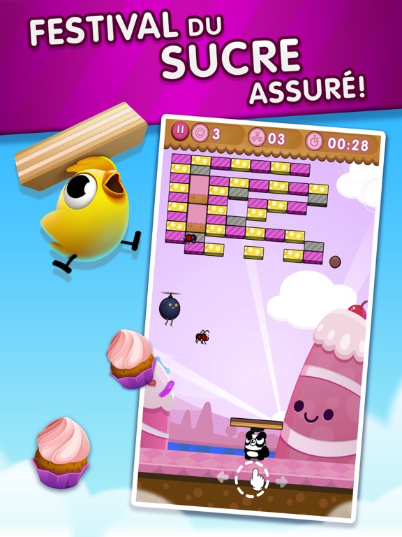 Screenshot #5 pour Super Cookie Brick Breaker