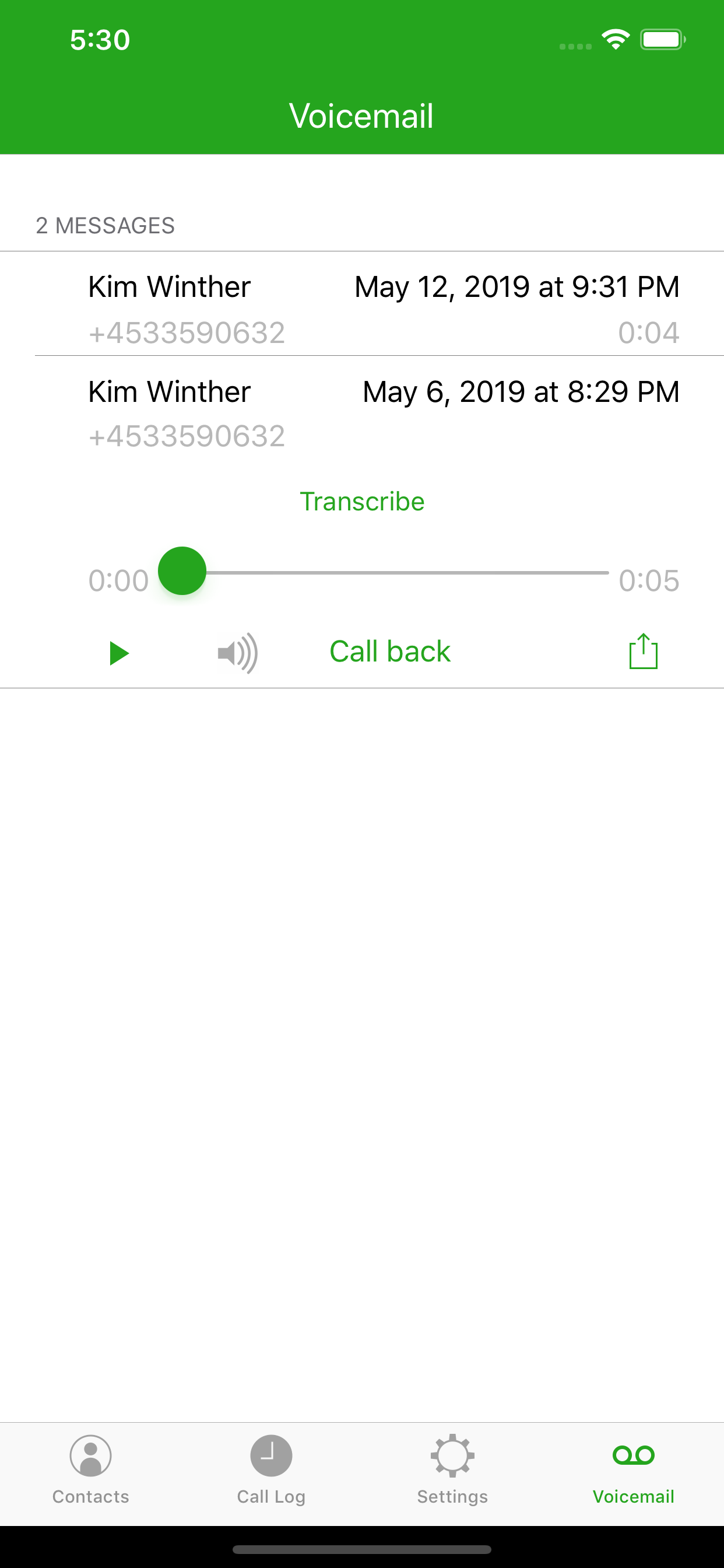 Call Control for BroadWorks V2 screenshot 4