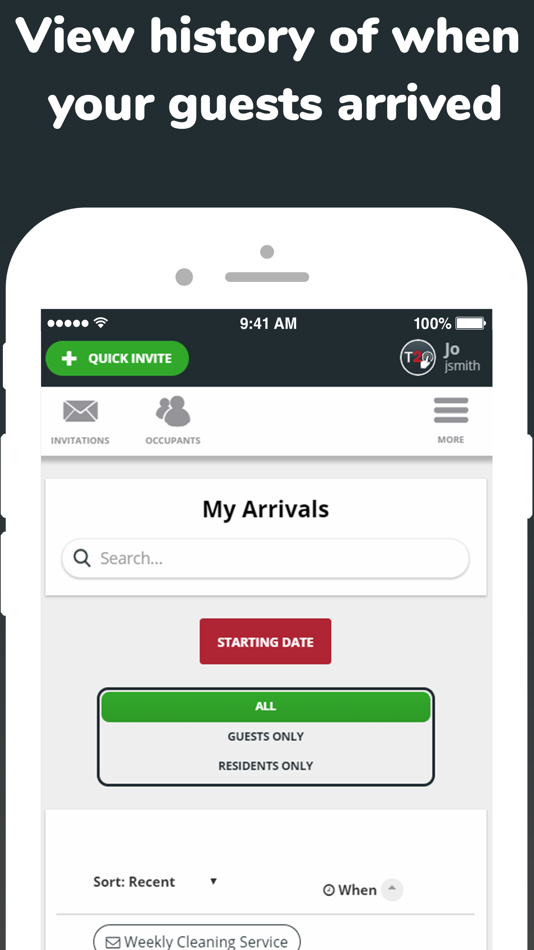 #3. Tap2Open Dashboard (iOS) Podle: Tap2Open
