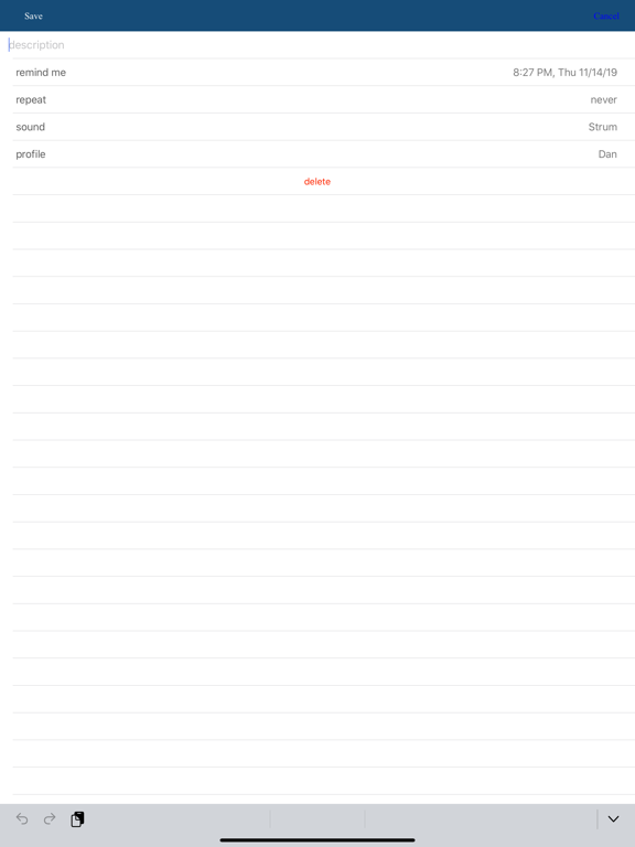 Wellth Health Tracker iPad screenshot 10 - Medical app