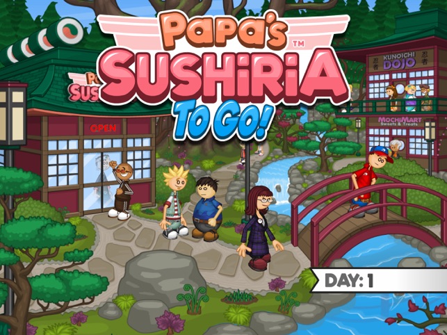 Papa's Sushiria To Go! na App Store