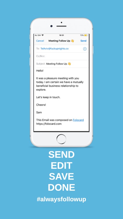 Folocard - Email Follow Ups screenshot-3