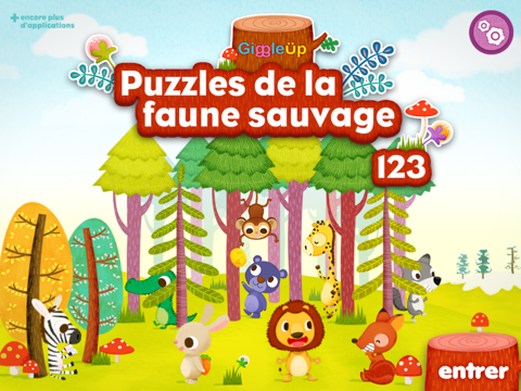 Screenshot #5 pour Wildlife Jigsaw Puzzles iPad