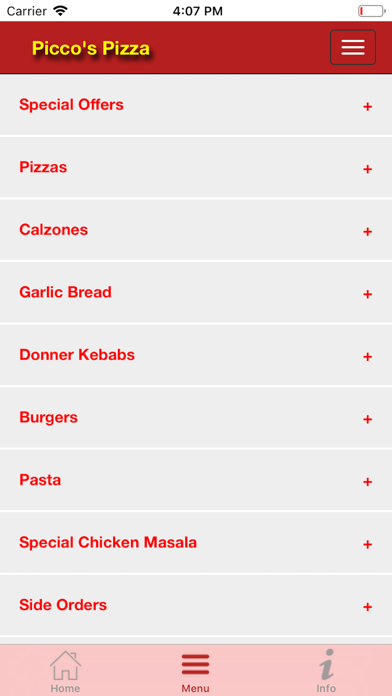 Picco's Pizza screenshot 2