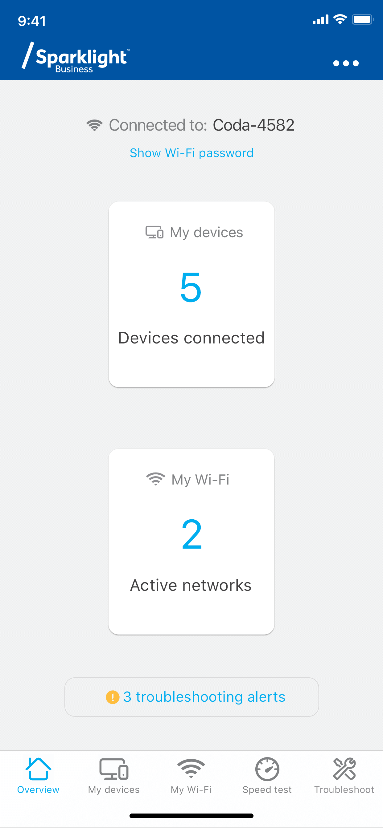 Business Wi-Fi screenshot 2