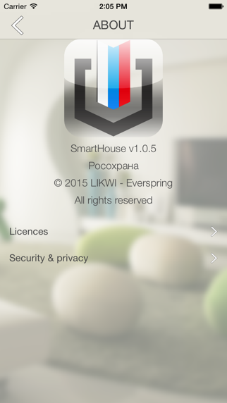 App screenshot