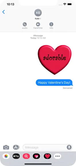 Game screenshot Valentine's Day Stickies mod apk