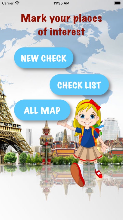 Mark your places of interest