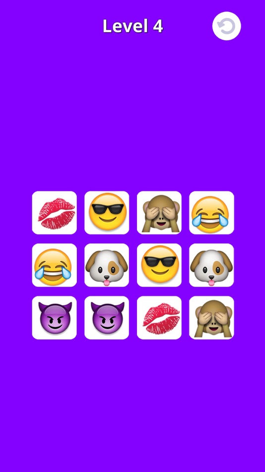 #1. Emoji Match Memory Game (iOS) بواسطة: Anna Nikolaevna