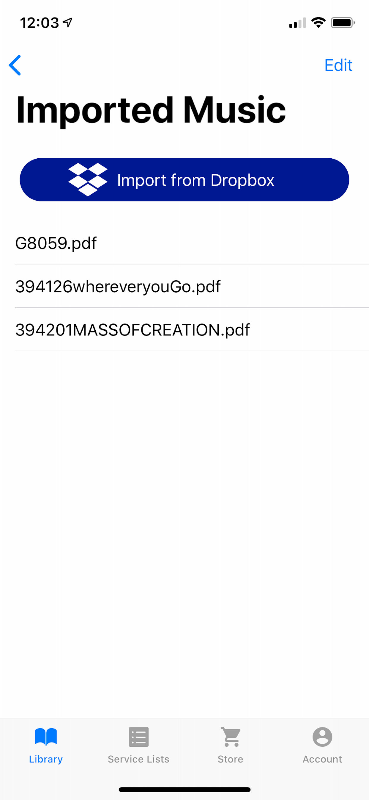 Hymnals screenshot 5