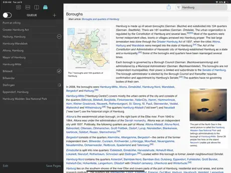 Wikipanion Plus for iPad