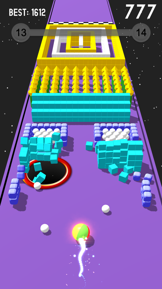 #2. The Blackhole : Color Blocks (iOS) 由: GROW APP SOLUTIONS LLP