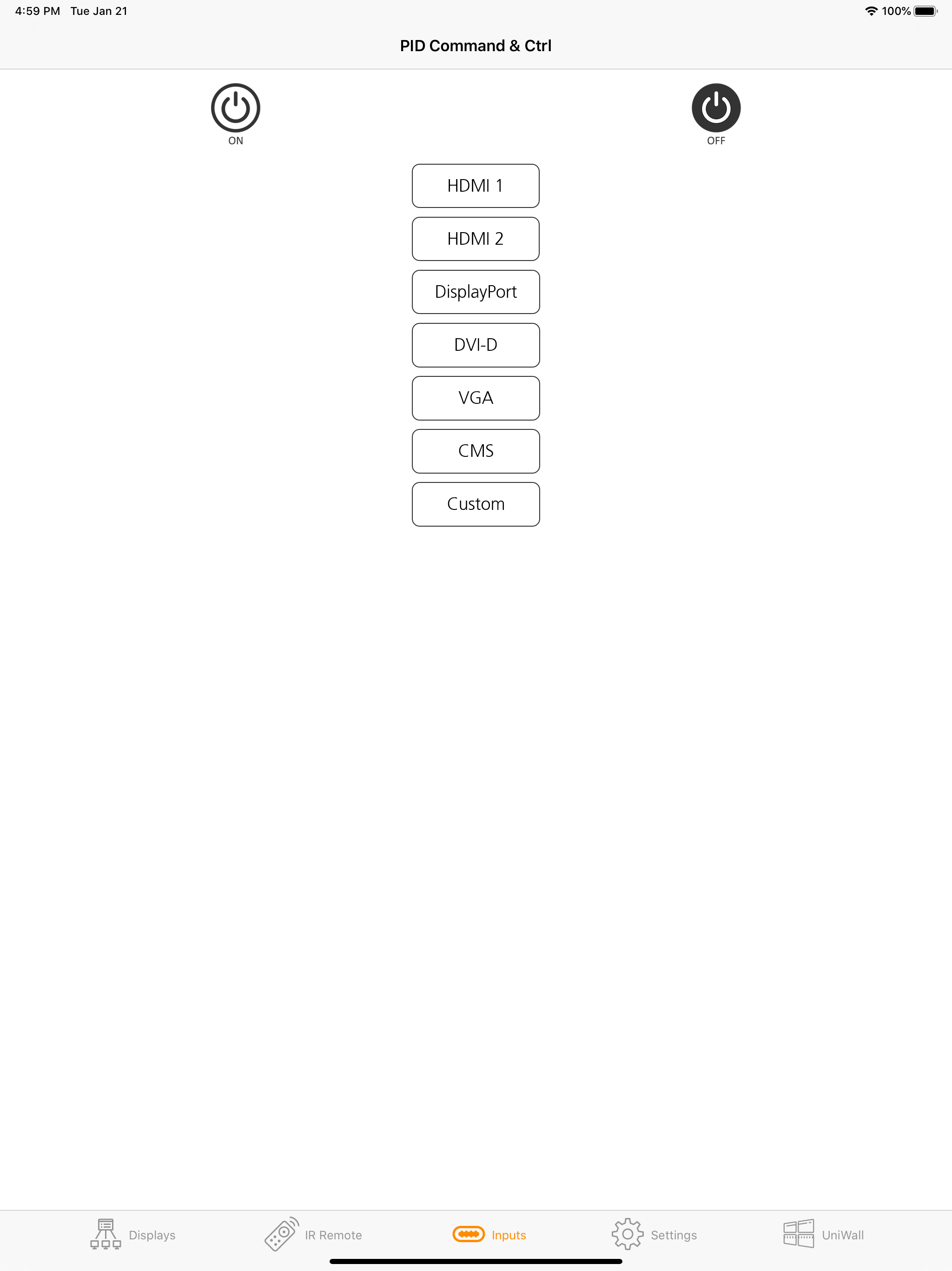 PID Command & Ctrl