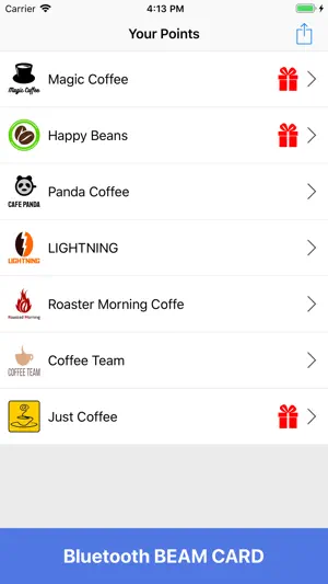 CardLess Loyalty screenshot 1