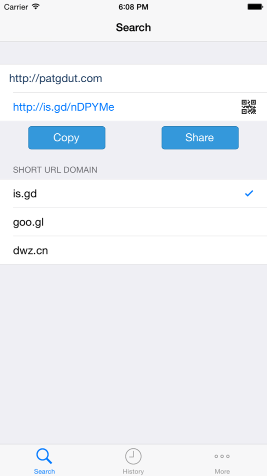 #2. Short URL Maker (iOS) 由: 健生 任