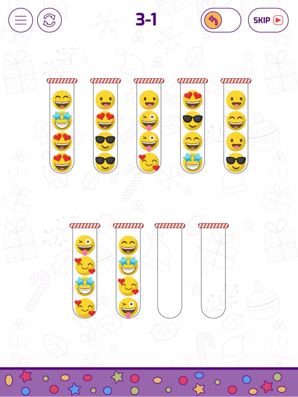 Bubble Sort Color Puzzle Game screenshot 8