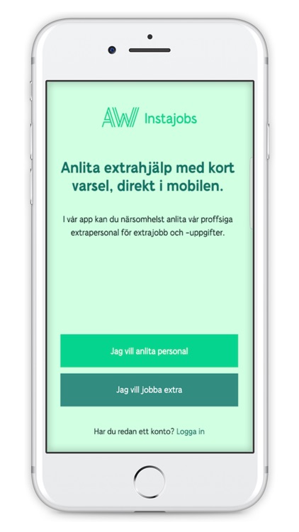 Instajobs personal & extrajobb