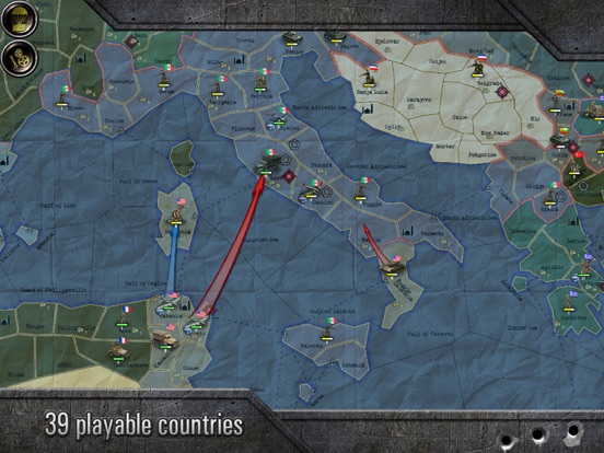 S&T: Sandbox World War II TBS iPad app afbeelding 4