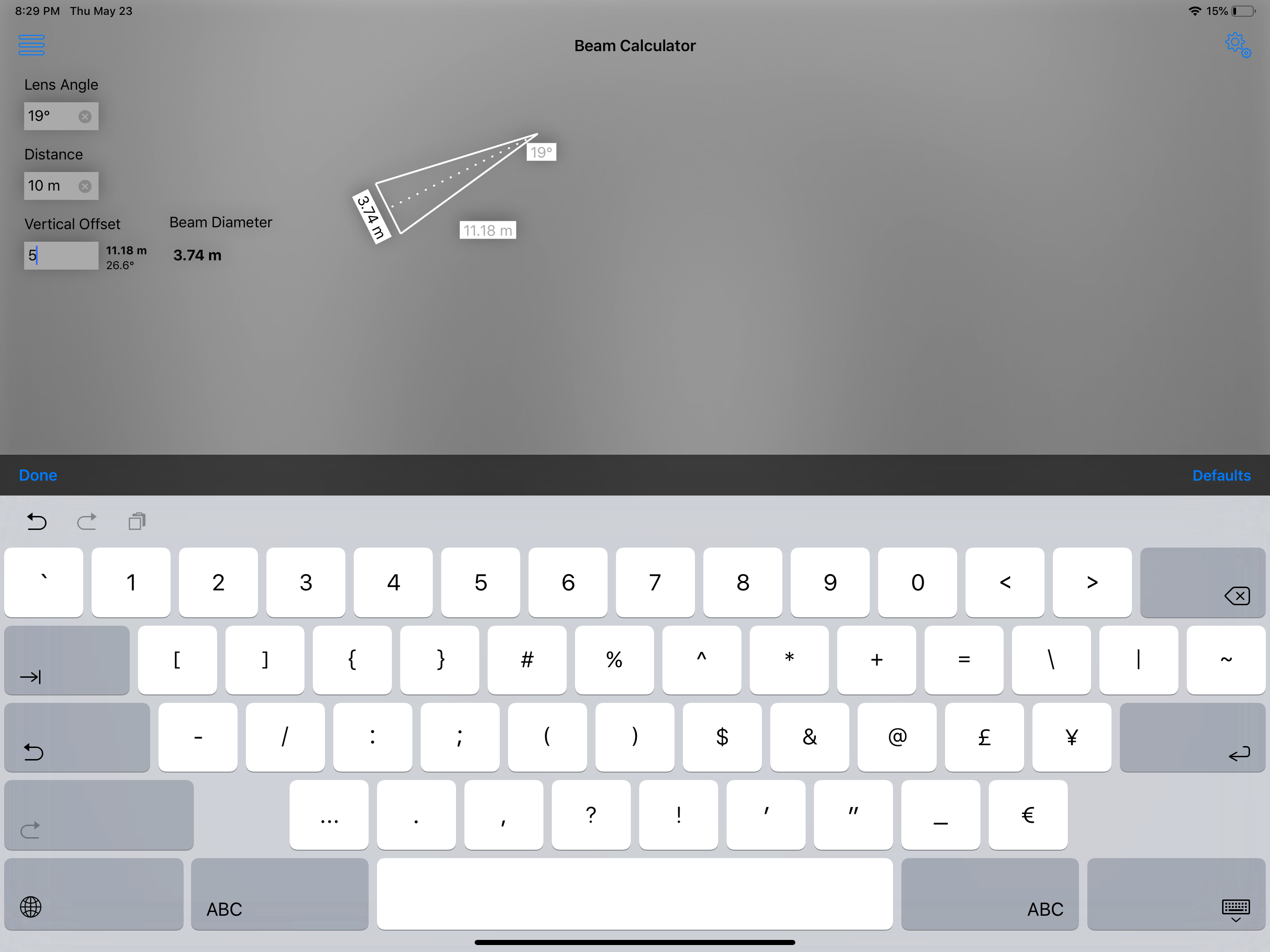 Qalculator screenshot 7