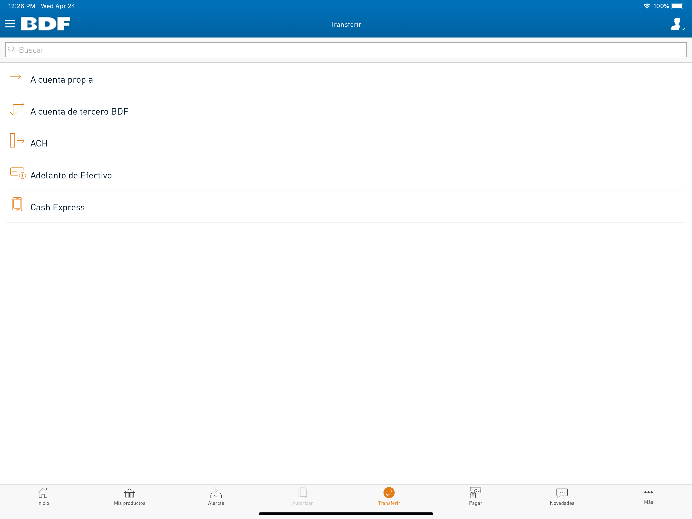 iBDF Móvil screenshot 8