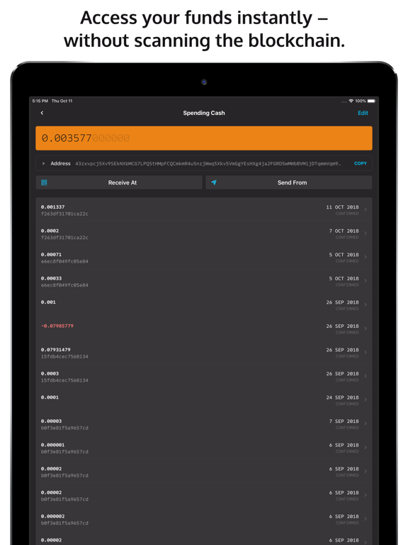 Screenshot #5 pour MyMonero: Send money privately