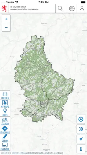 geoportail.lu screenshot 1