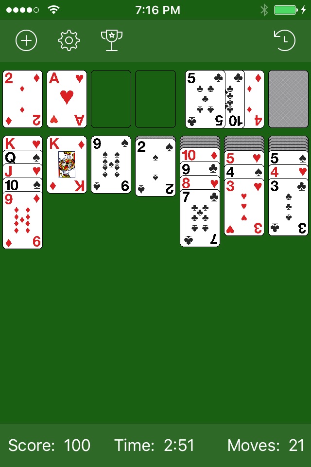 Solitary Solitaire screenshot 2