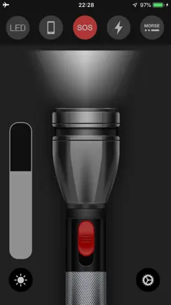 Flashlight ϟ iPhone image 2