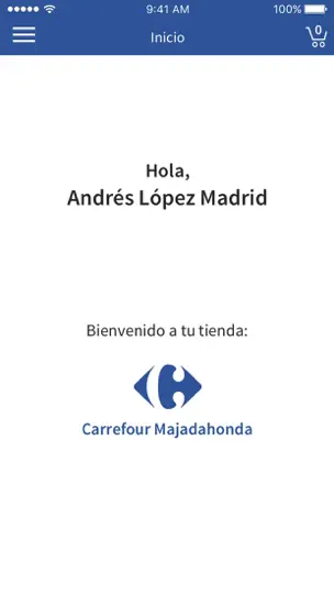 Captura de pantalla de Scan And Go en iPhone 1