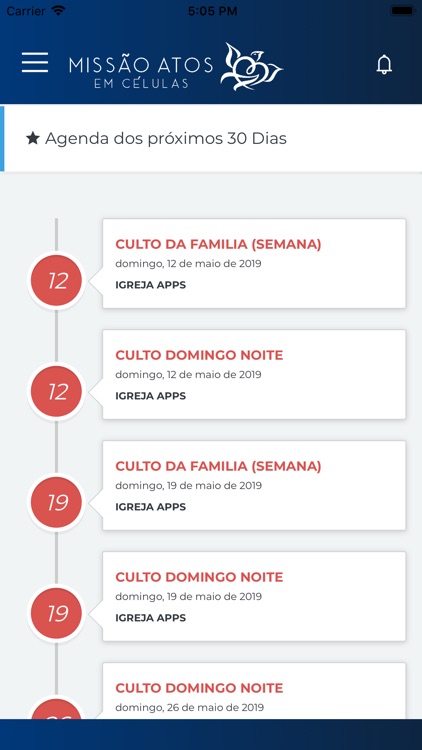 IGREJA MISSÃO ATOS EM CÉLULA