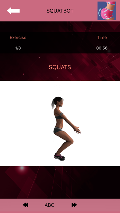 Buttocks Workout - Squat Bot Screenshot