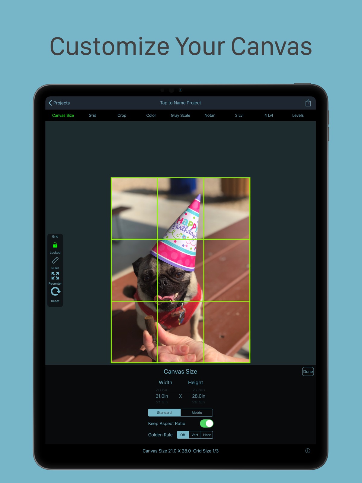 Grid Painter ipad screenshot 2