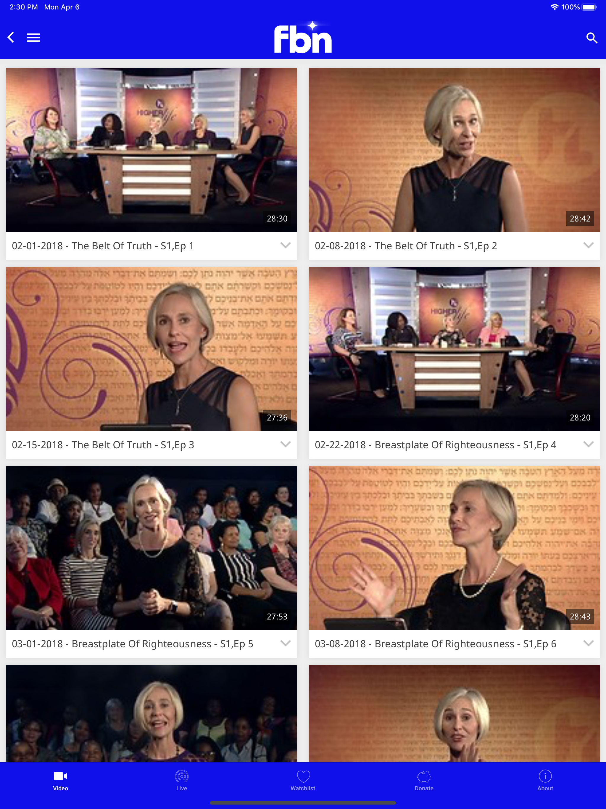 Faith Broadcasting Network screenshot 6