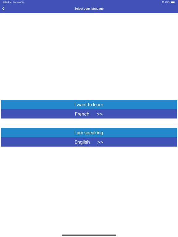 English Language Learning iPad screenshot 4 - Education app