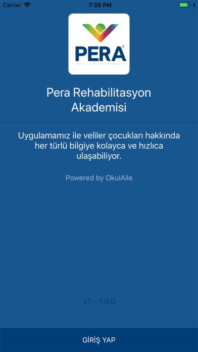 Pera Rehabilitasyon Akademisi Screenshot 1 - AppWisp.com Pera Rehabilitasyon Akademisi Screenshot 1 - AppWisp.com