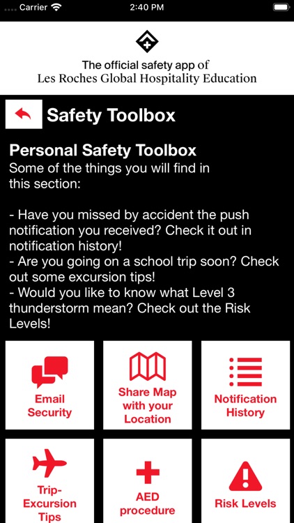 Les Roches SOS screenshot-4