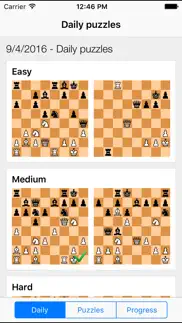 chess tactics pro (puzzles) iphone screenshot 2