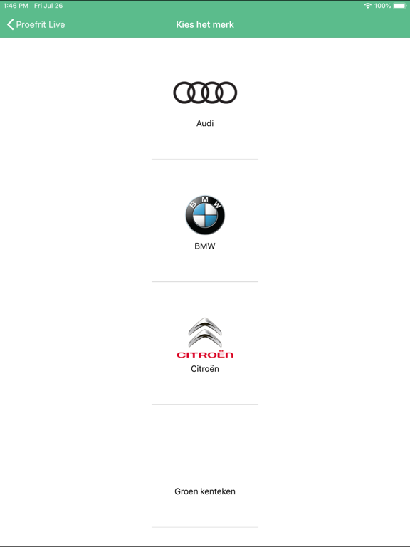 Screenshot #4 pour Adem, de proefritplanner