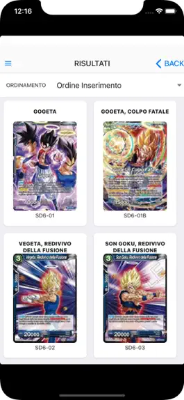 Game screenshot dbs-cardgame.it hack