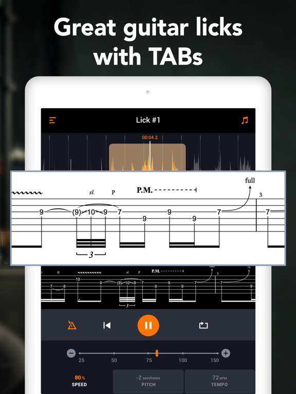 Screenshot #5 pour Learn and Play – Guitar Licks