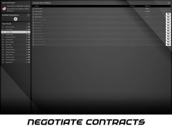 Basketball Superstar iPad screenshot 4 - Games app