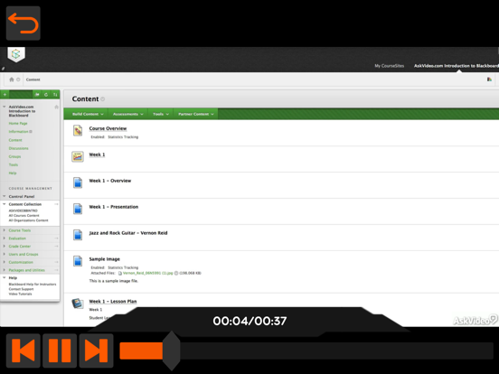 Screenshot #6 pour Intro Guide For Blackboard